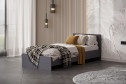 Кровать Капри цвет графит 90х200 см