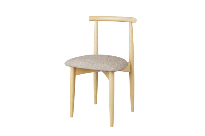 Изображение товара Стул Грэг 48х77х47 см с обивкой из рогожки и ножками из берёзы