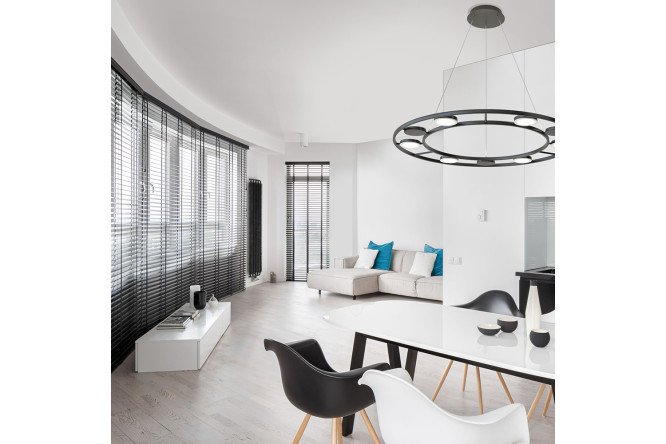 Фото 9 Светильник подвесной LED MAYTONI DECORATIVE LIGHTING Modern Fad 12 кв.м., 80х150х80 см, LED