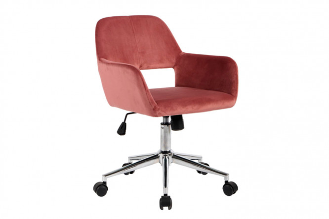 Изображение товара Офисный стул Ross с механизмом качания и велюровой обивкой
