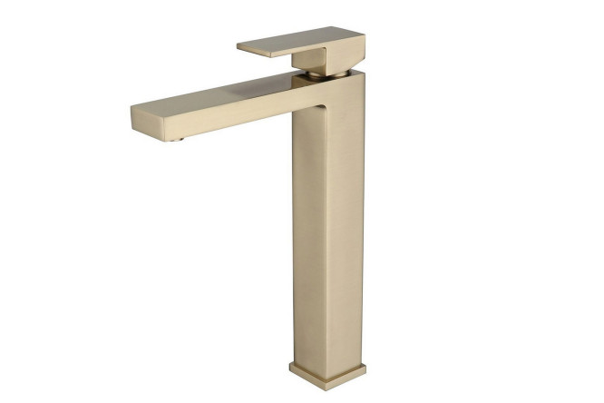 Изображение товара Современный смеситель для раковины Daheim AF8211G с расходом воды 14.2 л/мин