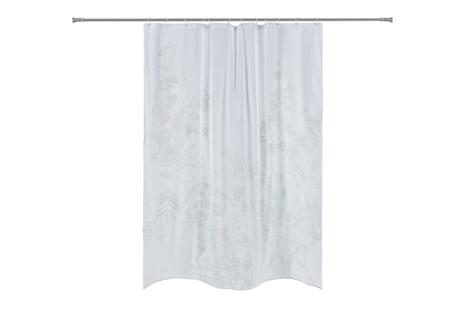 Изображение товара Занавеска для ванной комнаты Moroshka Fleur Полиэстер, 180x200 см