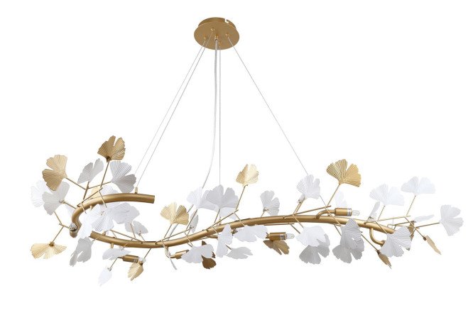 Изображение товара Подвесная люстра FAVOURITE Ginkoa 25 кв.м., современный дизайн, G9