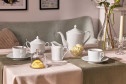 Чайный сервиз EVIO Roma 6 перс., 15 предм., Фарфор