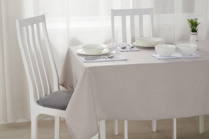 Изображение товара Скатерть HOFF Compromise 165x200 см из полиэстера для дома и мероприятий