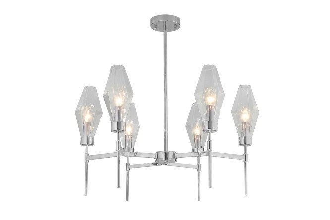 Изображение товара Светильник потолочный EUROSVET Prism 11 кв.м., 70x68x70 см, E14