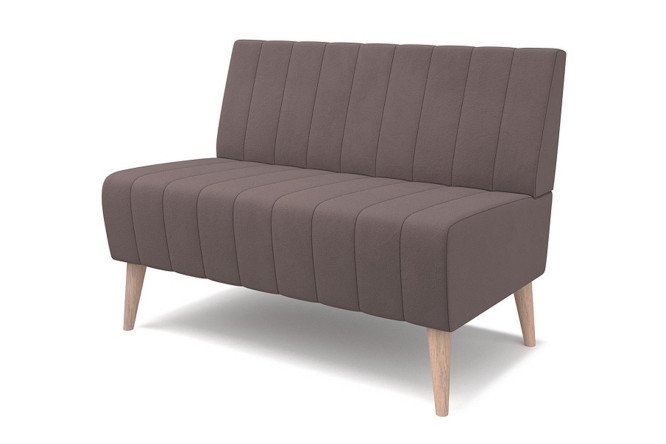 Изображение товара Диван Норман коричневый 112x82x68 см стильное и комфортное решение