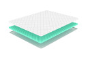 Матрас-топпер анатомический DARWIN Eco foam 120х190 см