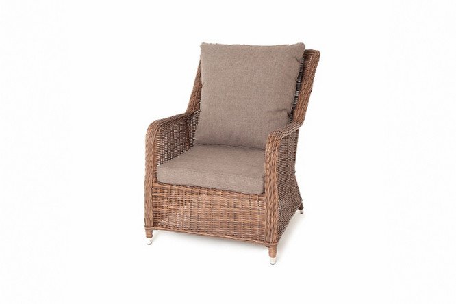 Изображение товара Кресло 4SiS Гляссе коричневого цвета для дома и офиса