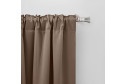 Штора MICASA Candy 180х300 см, 1 шт., цвет кофейный
