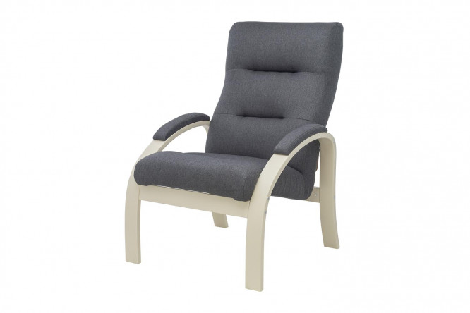 Изображение товара Кресло Лион с обивкой из жаккарда, размеры 80х104х80 см