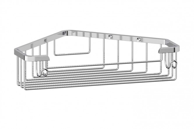 Угловая полка решетка для ванной