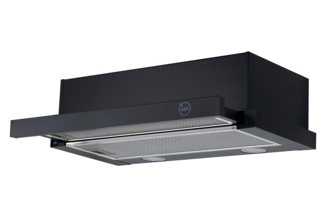 Изображение товара Вытяжка MBS Aralia 160 Black 60х17,6х28 см для кухни с уровнем шума 47 дБ