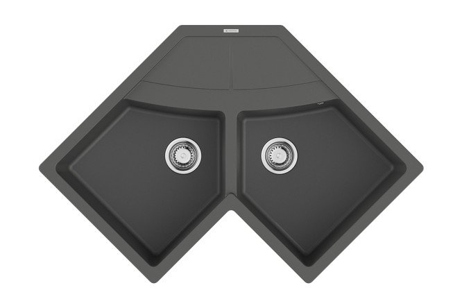 Изображение товара Врезная мойка OMOIKIRI Sumi 83C-PL 102.1х83х19 см из tetogranit