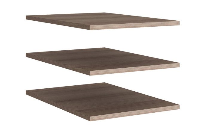 Изображение товара Комплект полок РА-31УН03 для шкафа 1-дверного