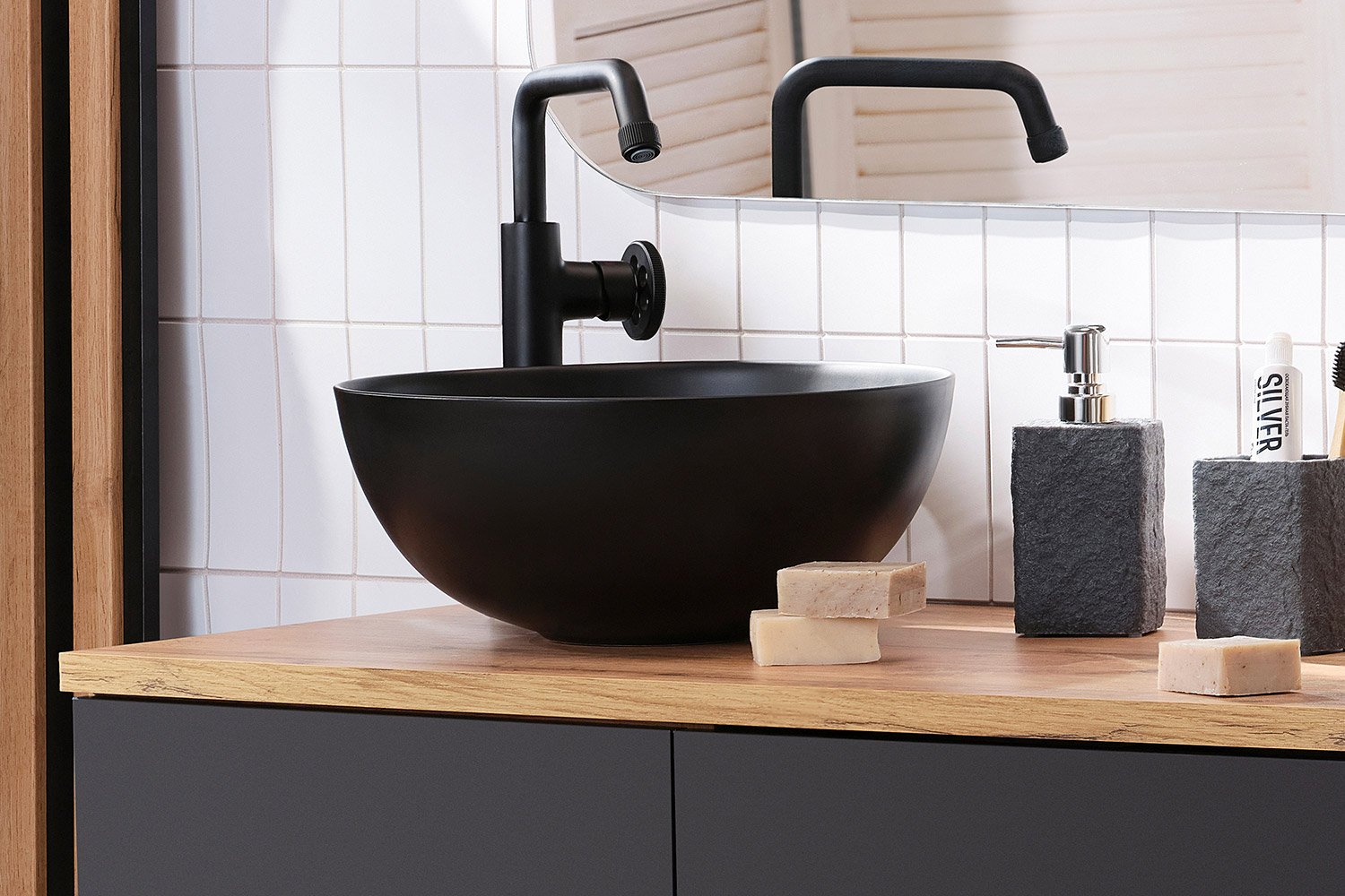 Умывальник накладной CERAMICANOVA Element CN6004 35.8х15.5х35.8 см
