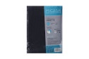 Штора на ленте MICASA Лоретте (Lorette) 200х280 см, 1 шт., цвет чёрный