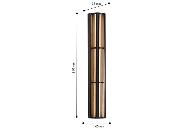 Светильник уличный FAVOURITE Trellis Планка, 40 Вт, LED