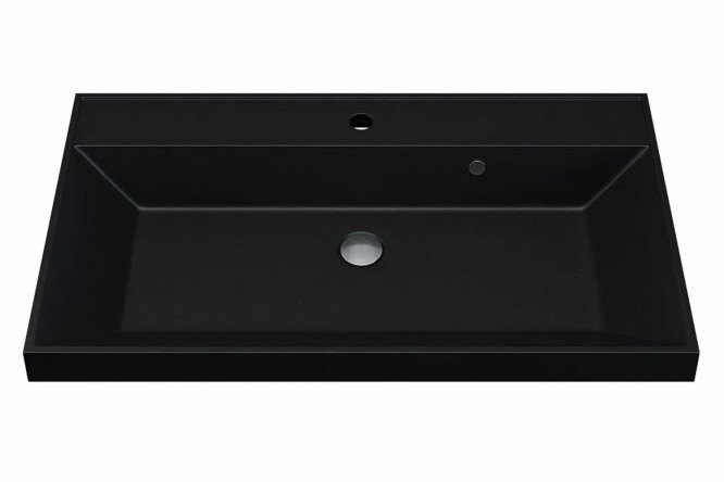 Изображение товара Раковина для ванной Classic Quartz 291030022 Полувстраиваемая, 80х15х45 см