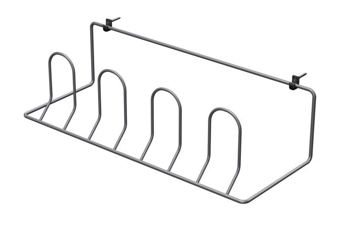 Изображение товара Держатель для обуви DDO 26 42x11.4x16 см металлический серебристый