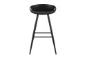 Стул барный Stool Group Флэш 48х82х45 см, цвет сидушки чёрный, ножек чёрный