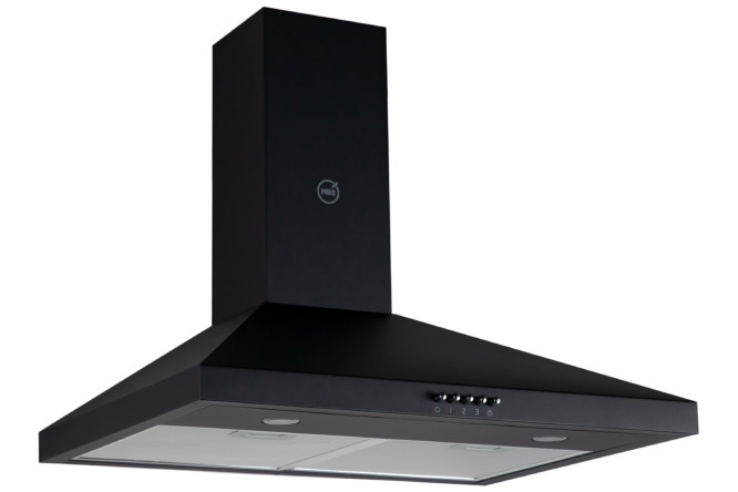 Изображение товара Вытяжка MBS Laurus 150 Black 50х65.7х45.2 см для кухни стильная и надежная