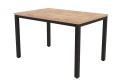 столешницы: тиковое дерево (teakwood), основания: чёрный