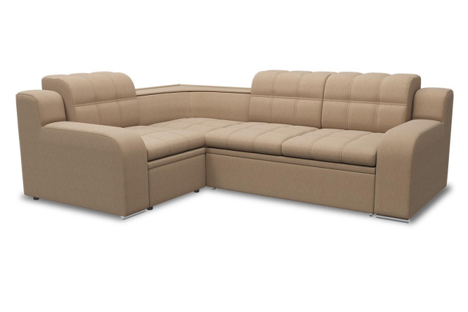 Изображение товара Угловой диван-кровать Жемчуг с механизмом Дельфин размеры 274х92х204 см