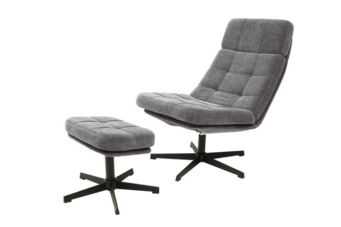 Изображение товара Кресло Леон с банкеткой - стиль и комфорт для вашего дома