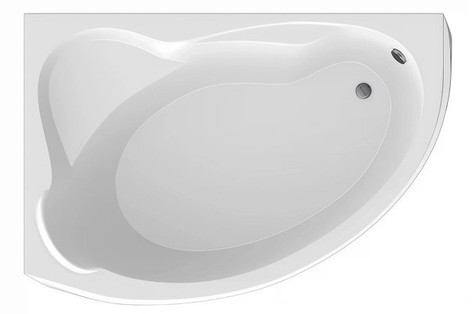 Изображение товара Ванна пристенная 1Marka Catania L Стандарт 160x110 см акрил стекловолокно смола