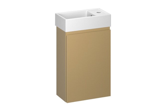 Изображение товара Подвесная тумба с раковиной WC Area 221801001 40 см бежевый