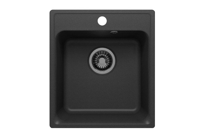 Изображение товара Врезная кухонная мойка UPD-406 из искусственного камня 43х48 см