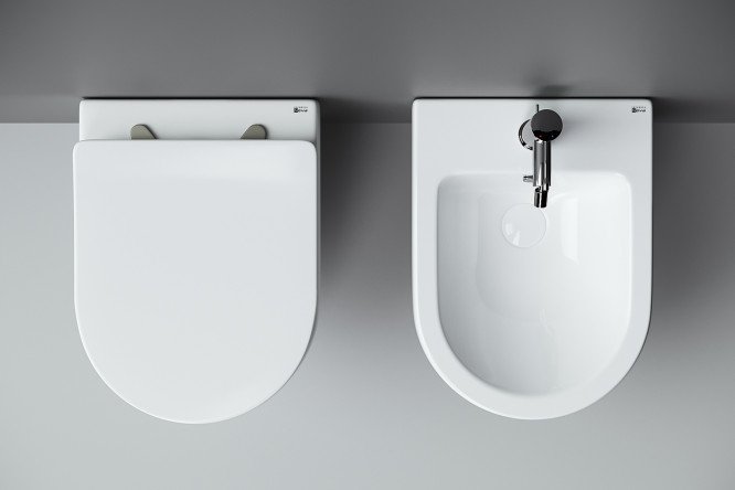 Биде подвесное CERAMICANOVA Metropol Rimless CN4003 37х32.5х17.2 см