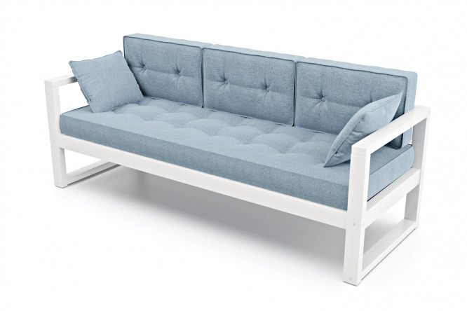 Изображение товара Диван Астер голубой 178х80х69 см для гостиной и спальни