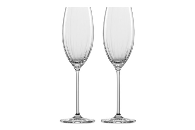 Набор бокалов для шампанского ZWIESEL GLAS Prizma 288 мл, 2 шт., Стекло