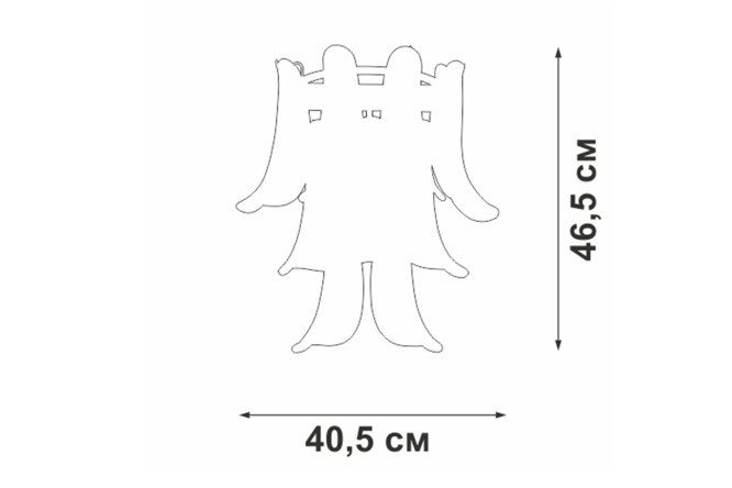 Светильник настенный VITALUCE V5860-9/3A 9 кв.м, E14