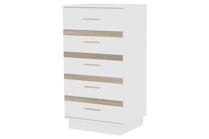 Изображение товара Высокий комод Анона из ЛДСП с матовым покрытием, современная мебель