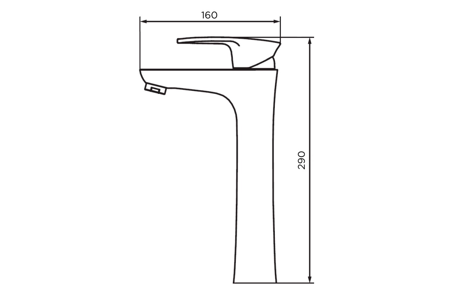 фото Смеситель для раковины d9022000wh dorff