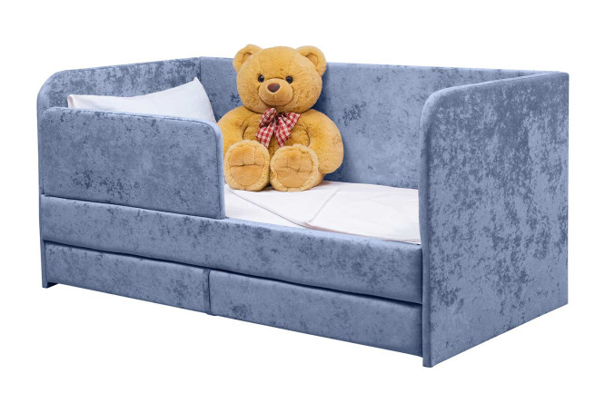 Изображение товара Кровать-диван Непоседа 90х200 см цвет голубой