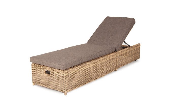 Изображение товара Шезлонг с подушкой 4SiS Рим - комфорт и стиль для отдыха на свежем воздухе