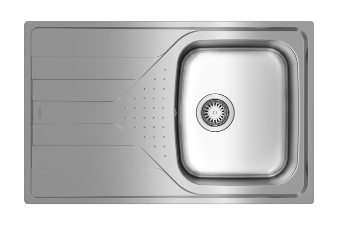 Изображение товара Врезная кухонная мойка Teka Universe 45 T-XM 1B 1D нержавеющая сталь 79х50х17 см