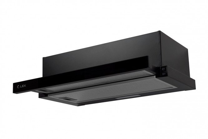 Изображение товара Вытяжка LEX HUBBLE G 2M 600 цвет чёрный, 60х20х28 см