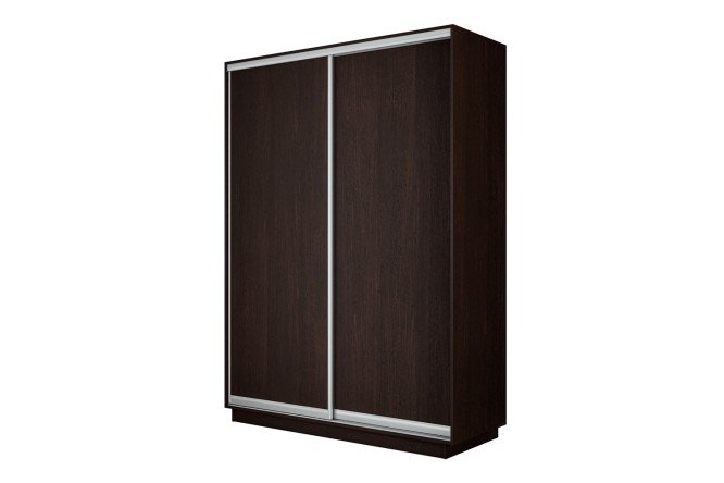 Изображение товара Шкаф-купе Slide-2 140х220х45 см венге с серебристой отделкой