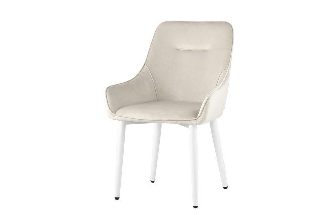 Изображение товара Стул Диана 56х87х60 см велюровый металлические ножки