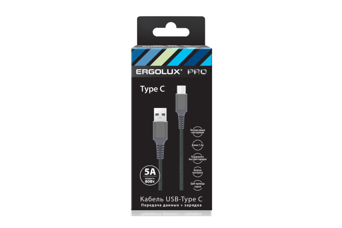 Кабель USB Type-С ELX-CDC11-C09 1.5 м
