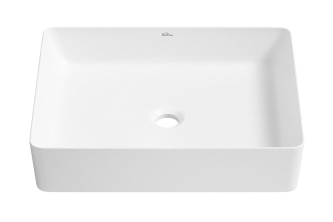 Изображение товара Раковина накладная Freedom 2.0 51х11х40 см белый матовый фарфор