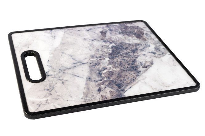 Изображение товара Разделочная доска Мрамор Полипропилен МДФ 30х1,2х38 см