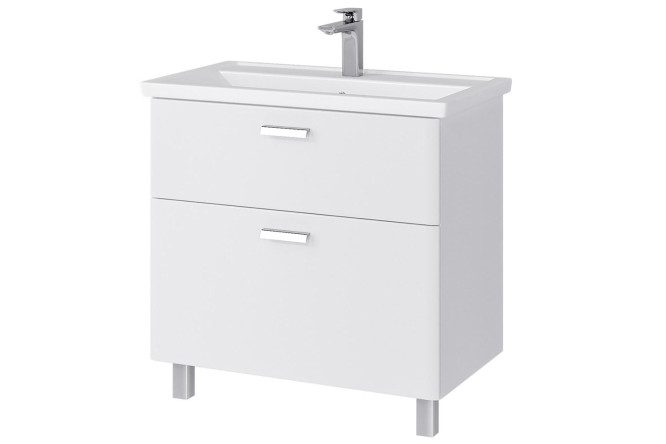 Изображение товара Тумба напольная Sanstar Gretta 332.1-1.5.1 76.5 см белая