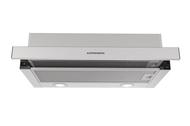 Изображение товара Вытяжка KUPPERSBERG High-Tech Slimdual 60 X из нержавеющей стали, современная кухонная вытяжка