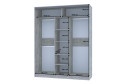 Шкаф-купе Home 180х229,5 см, светлый Atelier